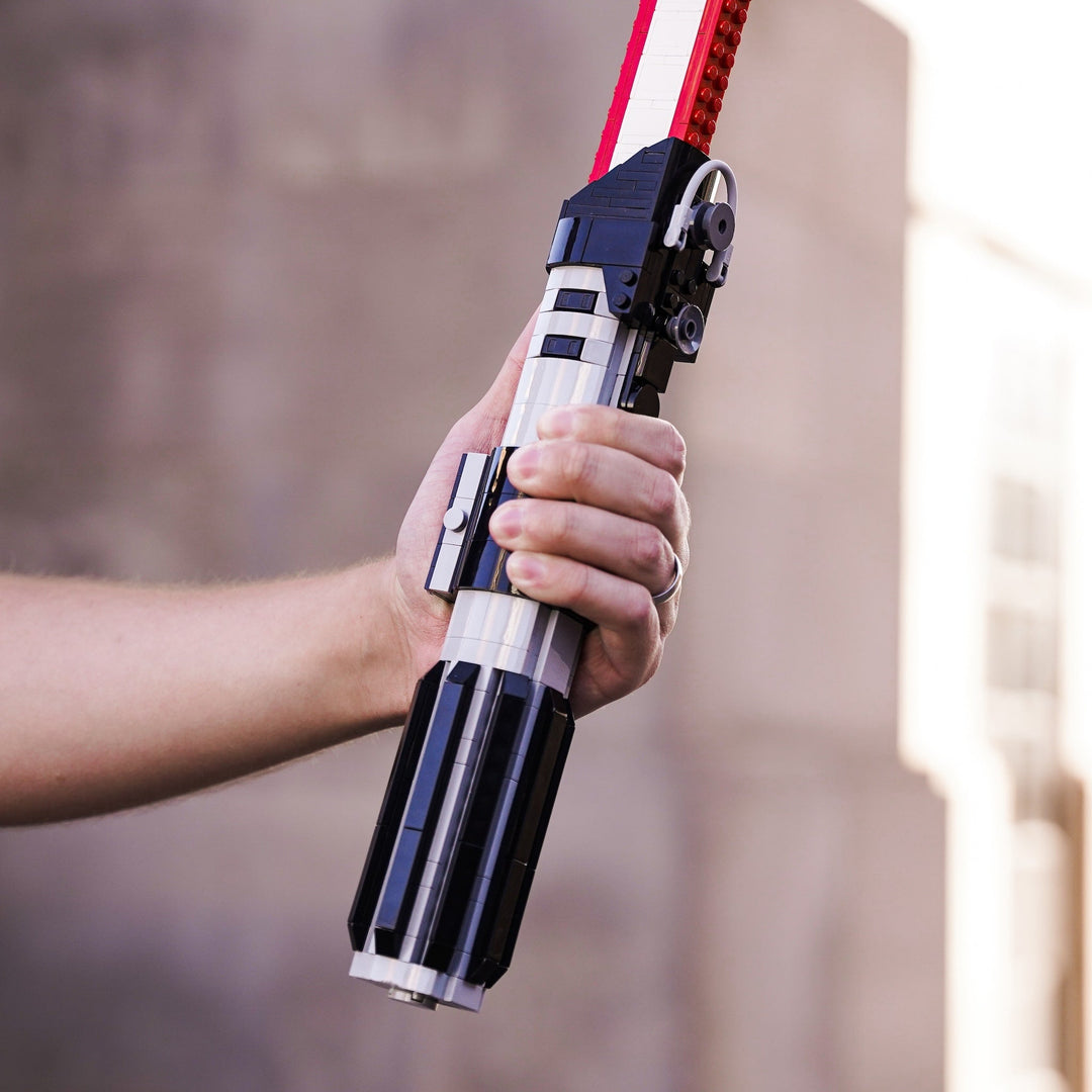 Lord Vader's Saber Life-Sized Replica built with LEGO® bricks - by Bricker Builds