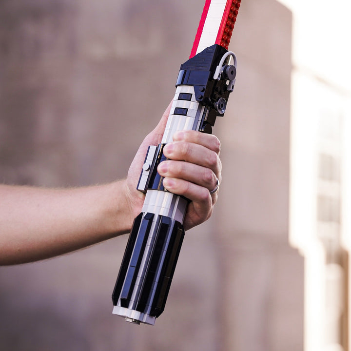 Lord Vader's Saber Life-Sized Replica built with LEGO® bricks - by Bricker Builds