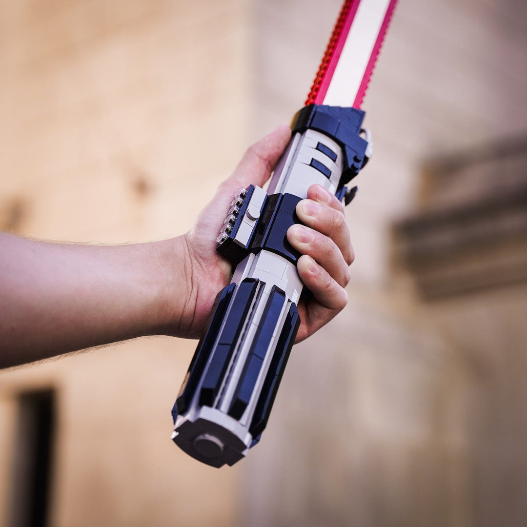 Lord Vader's Saber Life-Sized Replica built with LEGO® bricks - by Bricker Builds