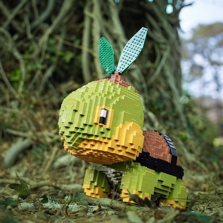 World Turtle Life-Sized Sculpture built with LEGO® bricks - by Bricker Builds