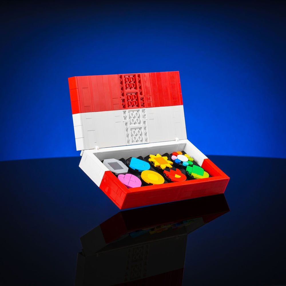 alt
Insignias de Kanto hechas con LEGO® Bricks de Bricker Builds