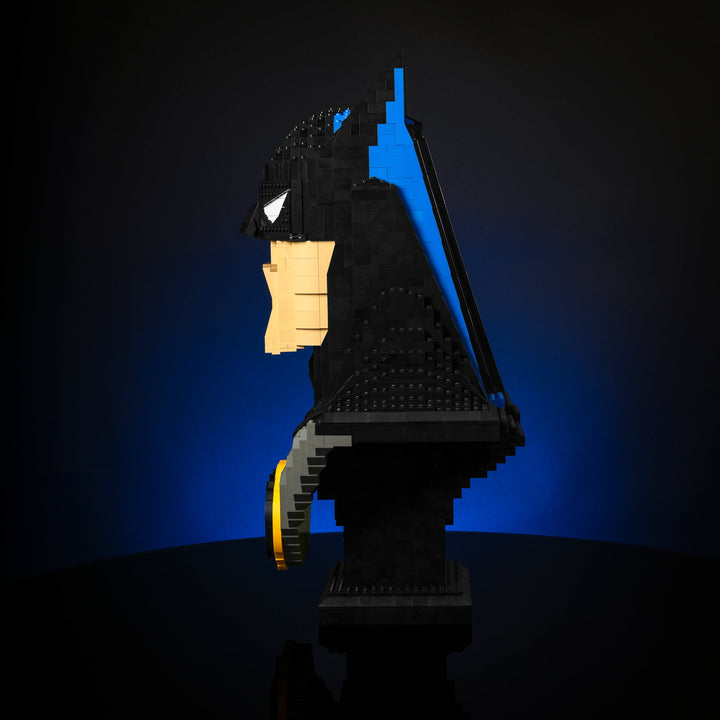 Animated Bat Life Sized Bust left side studio photo