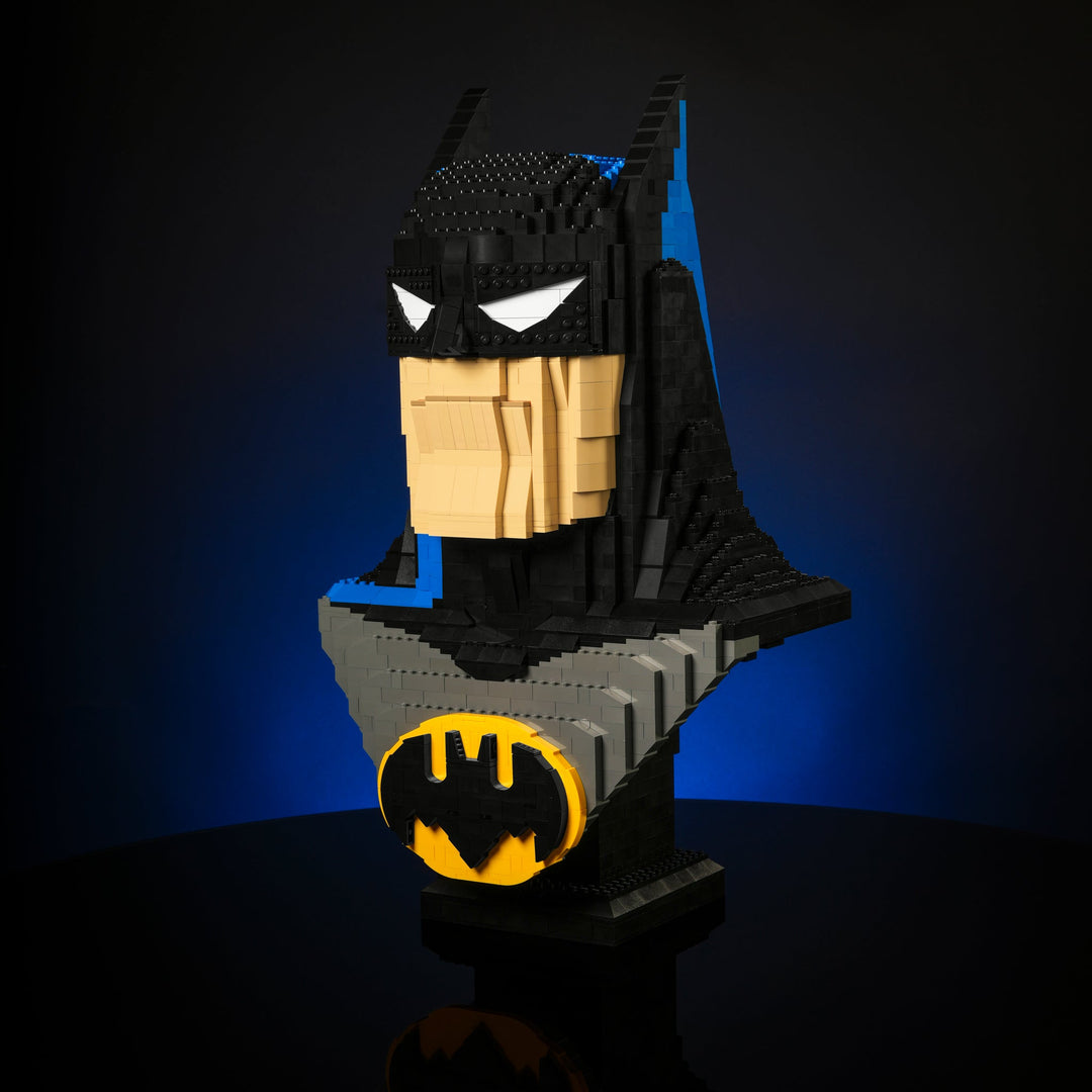 Animated Bat Life Sized Bust 3/4 Studio Photo