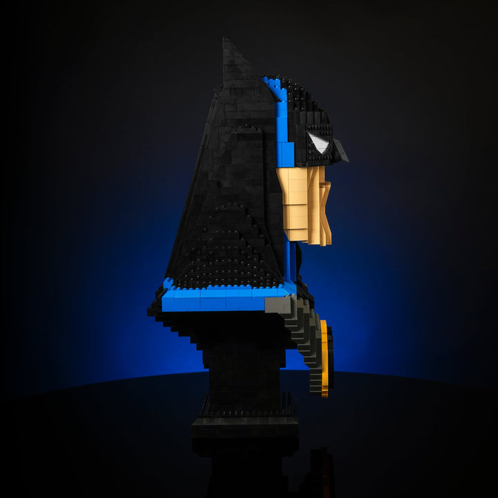 Animated Bat Life Sized Bust right side studio photo