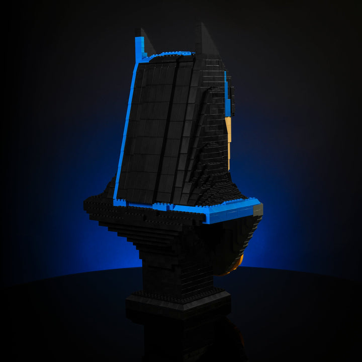 Animated Bat Life Sized Bust 3/4 back studio pic