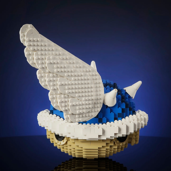 Blue Shell Life-Sized Replica made of LEGO® Bricks By Bricker Builds
