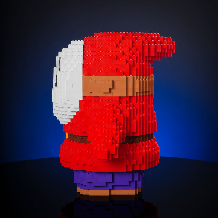 Coy Boy made of LEGO bricks by Bricker Builds