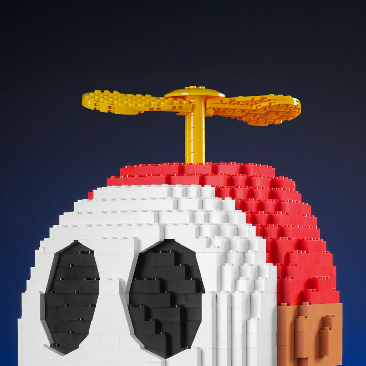 Yellow Propeller made of LEGO® Bricks by Bricker Builds