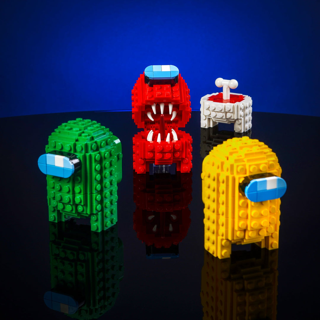 Among Us Crew Mates and Imposters By Bricker Builds Made Out Of LEGO® Bricks