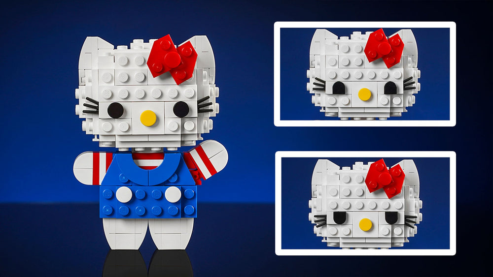 Mini Cute Kitten made of LEGO® Bricks by Bricker Builds