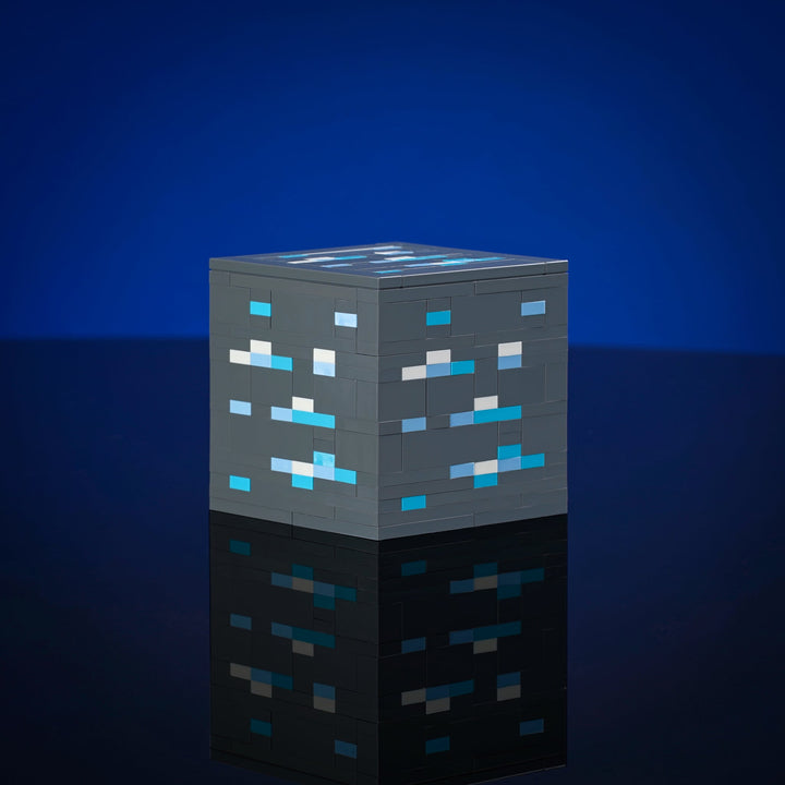 Diamond Block made of LEGO® bricks by Bricker Builds