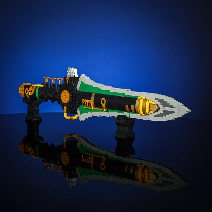 Life-Sized Dragon Dagger Replica made of LEGO® Bricks By Bricker Builds