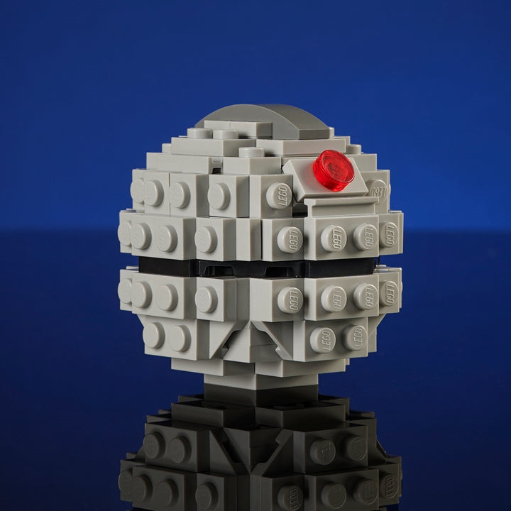 EMP Grenade by Bricker Builds made of LEGO Bricks in a studio setting