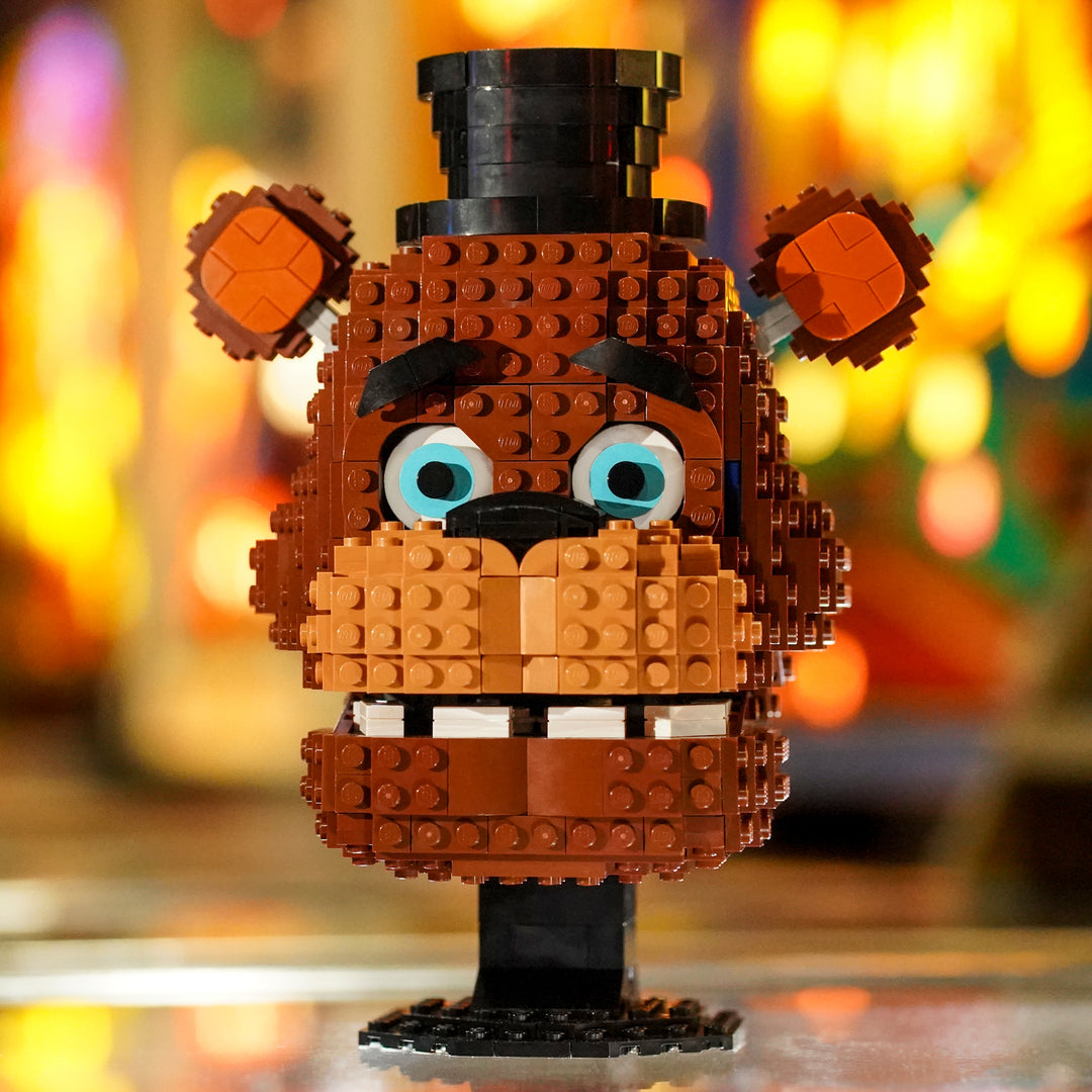 Faz Head made of LEGO® Bricks by Bricker Builds