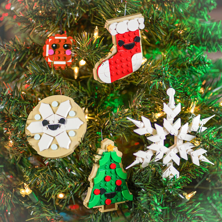 Ornaments made of LEGO® Bricks by Bricker Builds