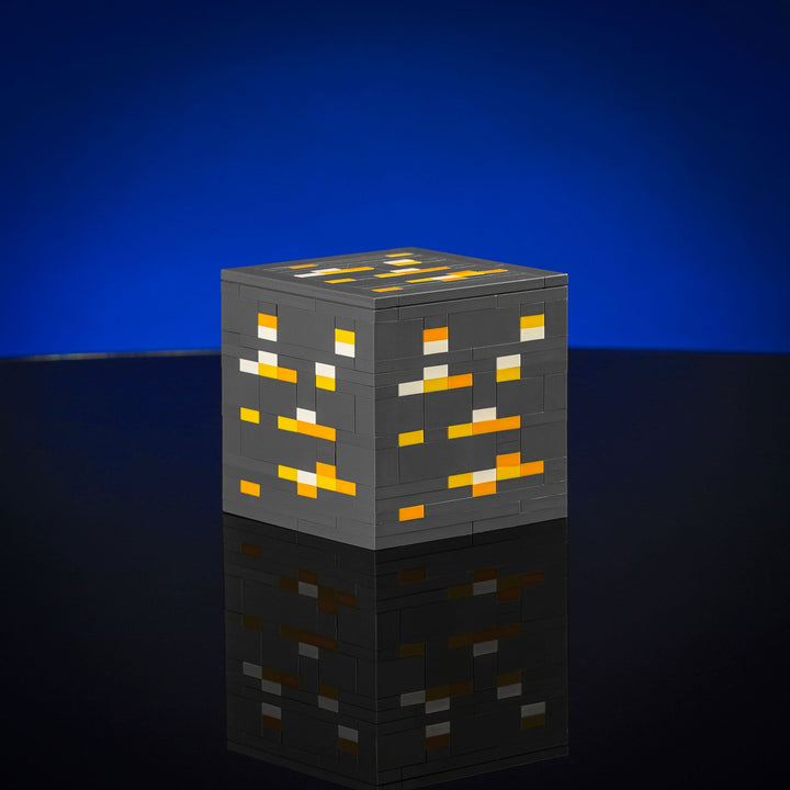 Gold Block made of LEGO® bricks by Bricker Builds