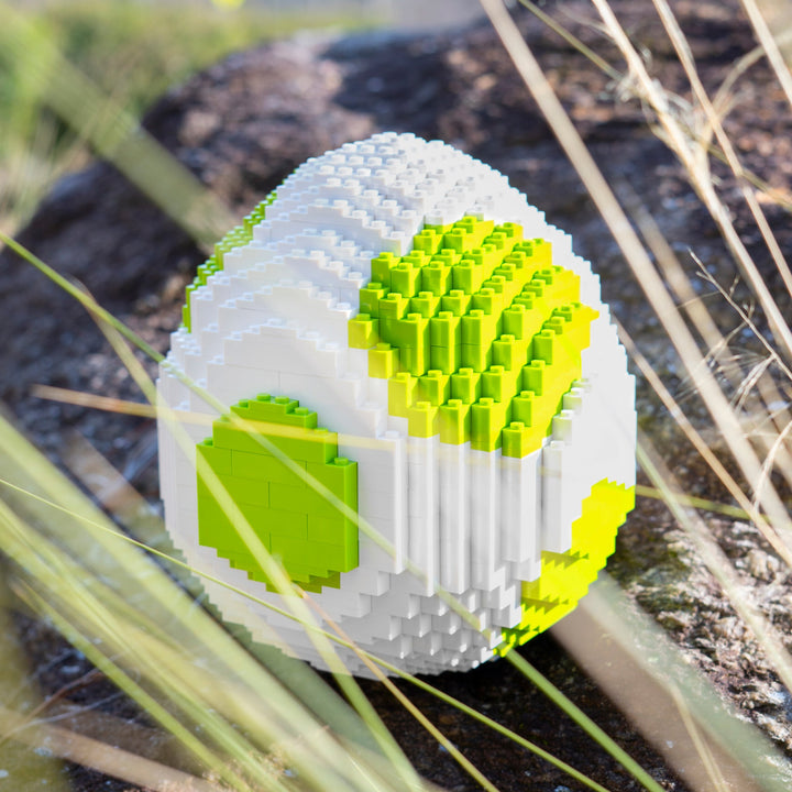 Italian Dino Egg in Nature Made from LEGO Bricks by Bricker Builds