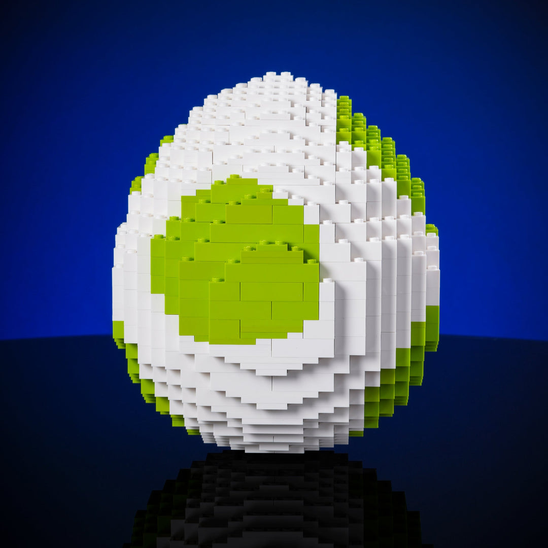 Italian Dino Egg Made from LEGO Bricks by Bricker Builds