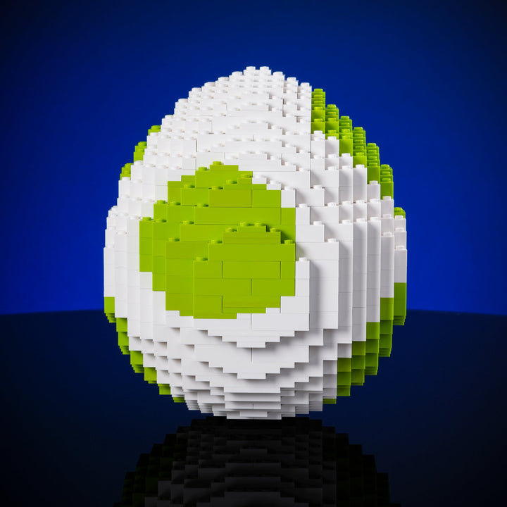 Italian Dino Egg Made from LEGO Bricks by Bricker Builds