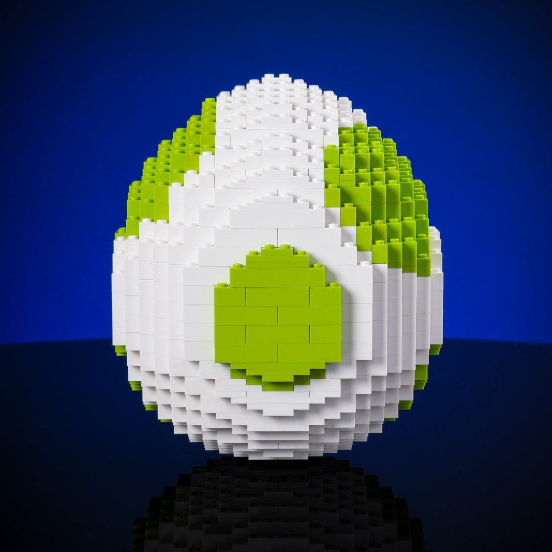 Italian Dino Egg Made from LEGO Bricks by Bricker Builds