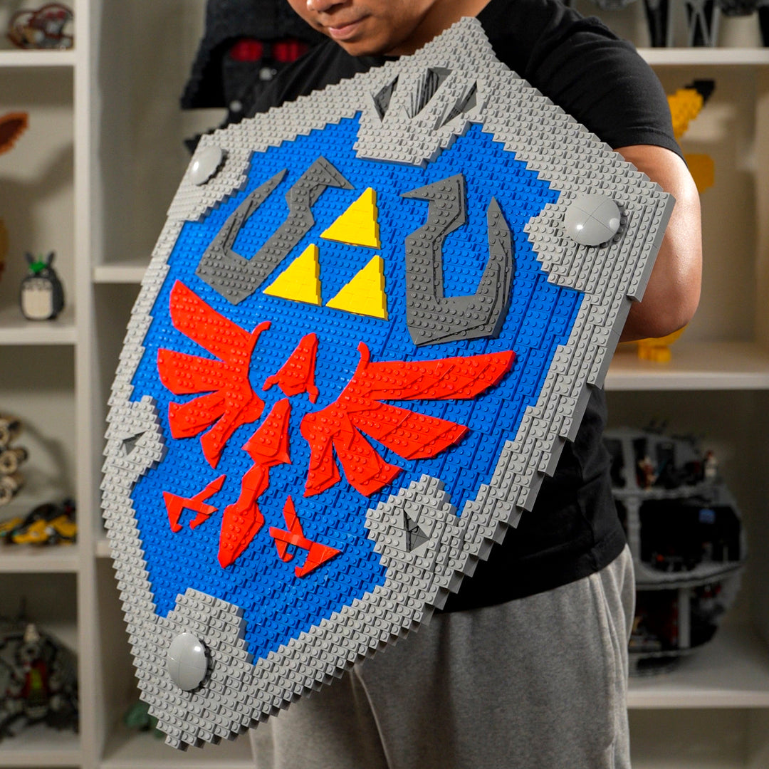 Life-Sized Hero's Shield | Build it Yourself with LEGO®