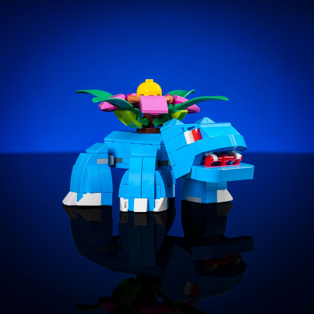 Petal Behemoth made of LEGO bricks by Bricker Builds