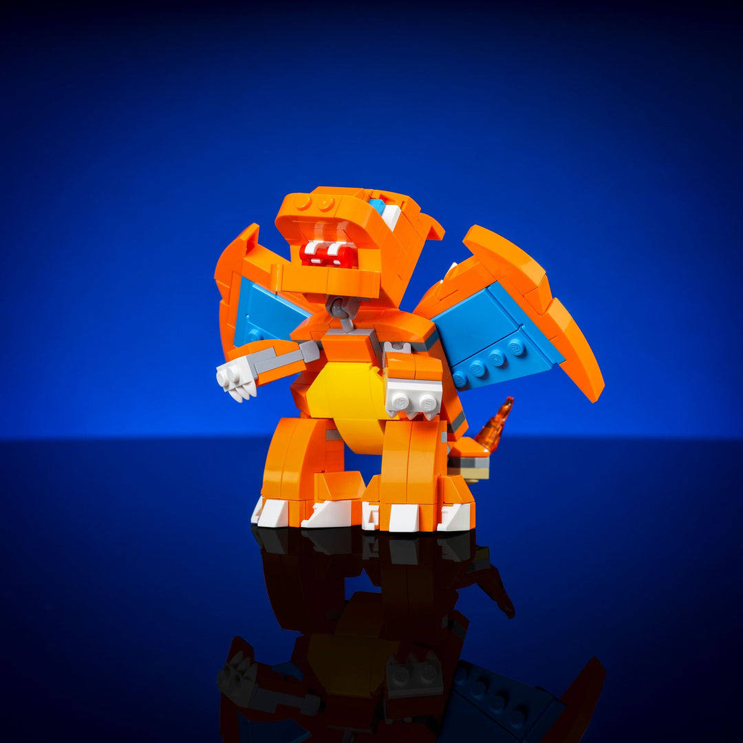 Fire Dragon made of LEGO bricks by Bricker Builds