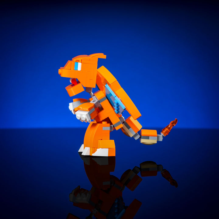 Fire Dragon made of LEGO bricks by Bricker Builds