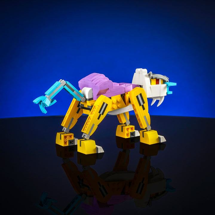 Lightning Beast made of LEGO® bricks by Bricker Builds