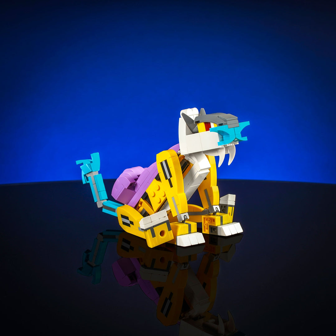 Lightning Beast made of LEGO® bricks by Bricker Builds