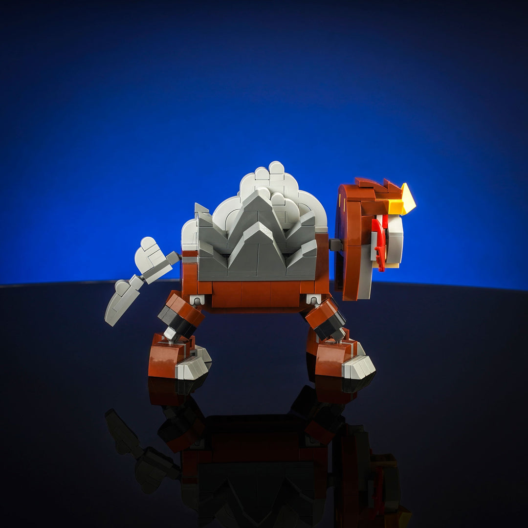 Flame Hound made of LEGO® bricks by Bricker Builds