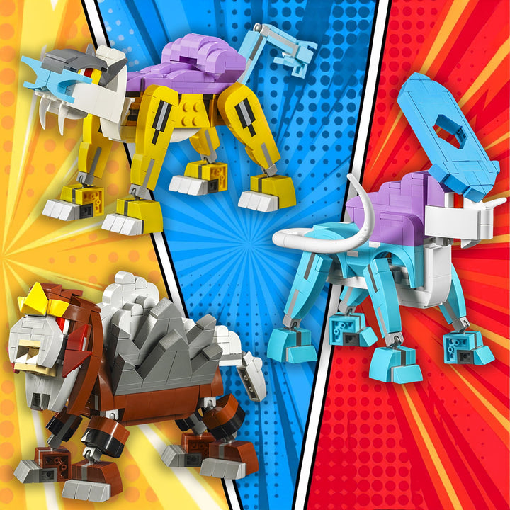 Legendary Beasts made of LEGO® bricks by Bricker Builds