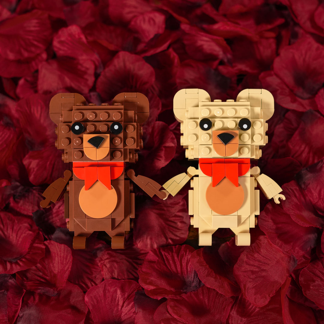 Teddy Pair Build it Yourself with LEGO®