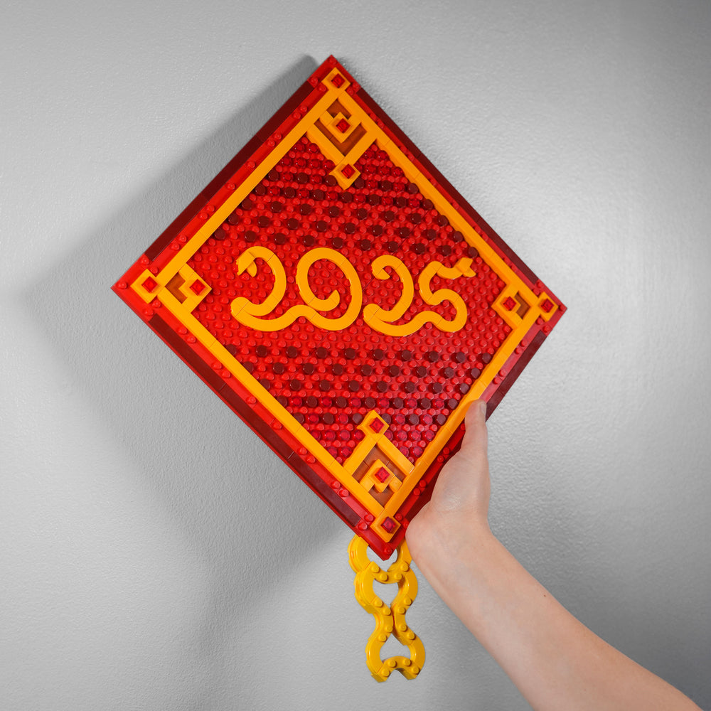 Year of the Snake Wall Art - Bricker Builds