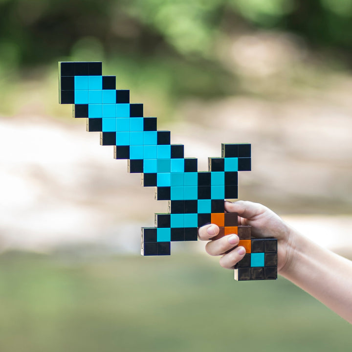 Diamond Sword made of LEGO® Bricks by Bricker Builds