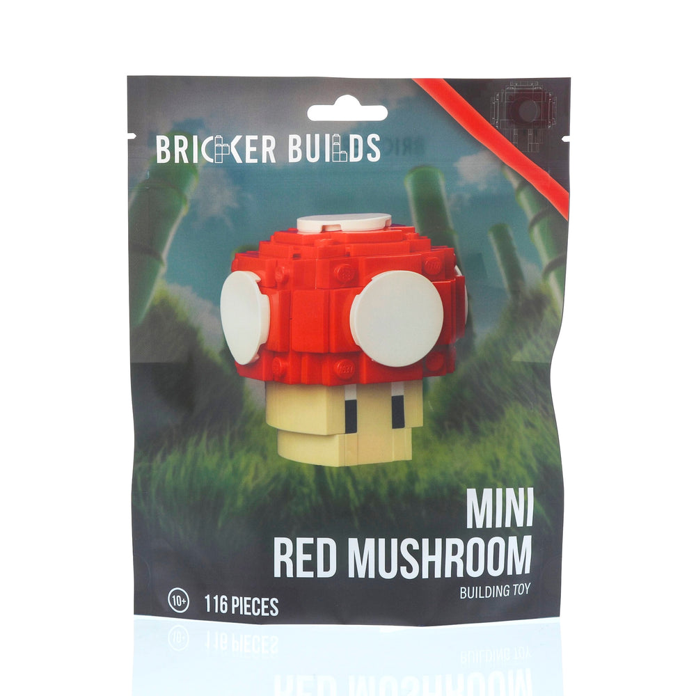 Conditionnement en gros du sac Mini champignon rouge à suspendre/poser Bricker Builds