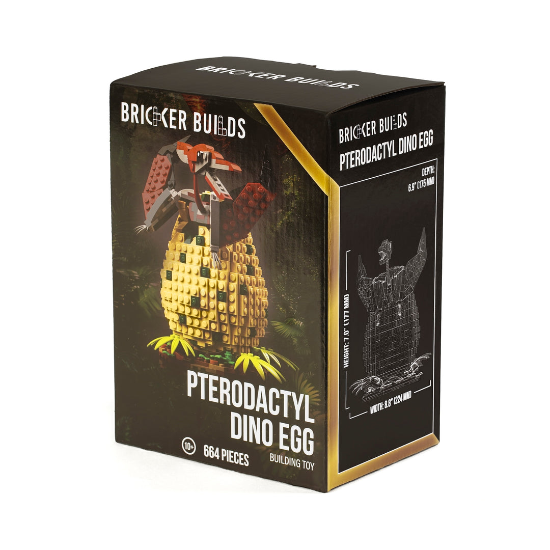 Bricker Builds Boîte d’emballage œuf de dinosaure ptérodactyle en gros