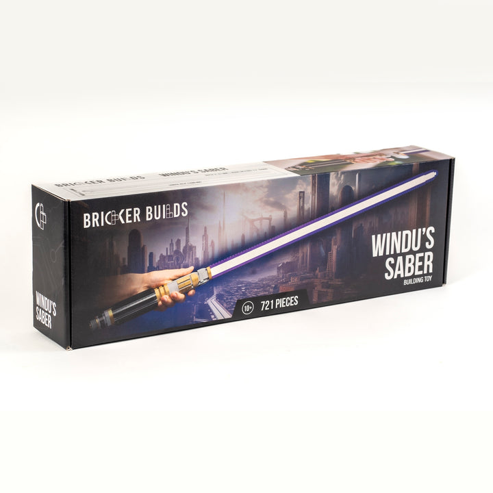 txt
Emballage boîte pour sabre Windu Bricker Builds en gros