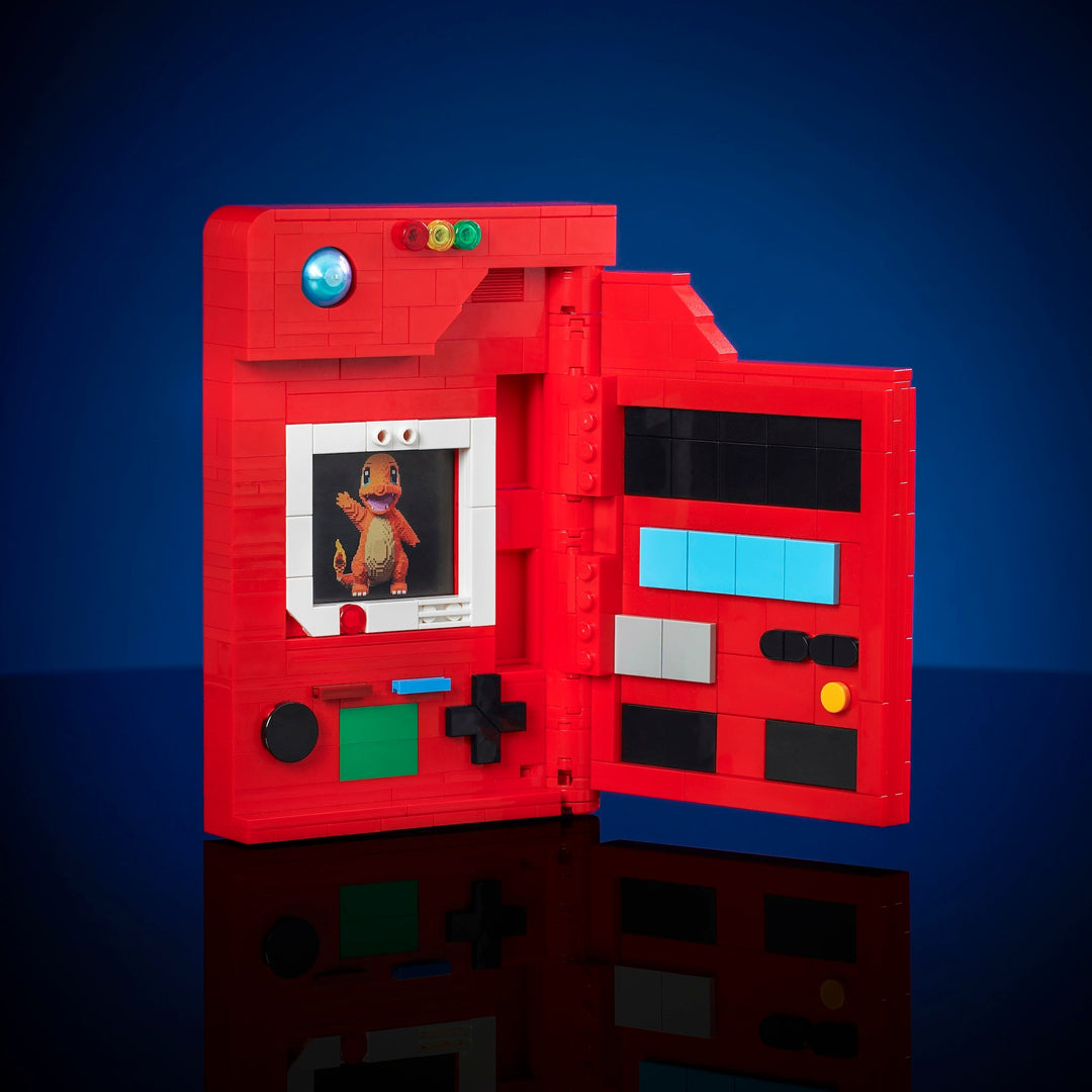 Pocket Index made of LEGO® bricks by Bricker Builds with Fire Lizard Tile