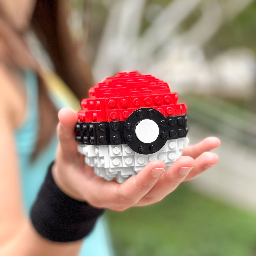 Classic Pocket Sphere in LEGO Bricks by Bricker Builds thrown by trainer Life-Sized Replica