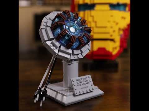 Lego iron man store arc reactor