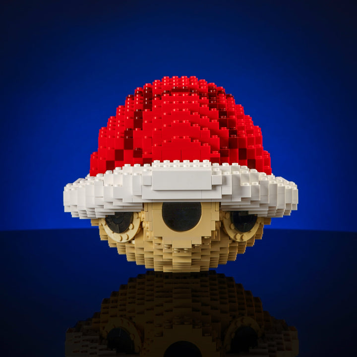 Carapace rouge en briques LEGO®  de Bricker Builds