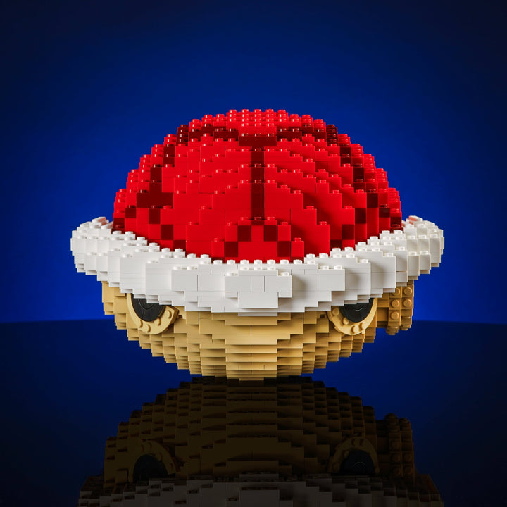 Coquille rouge en briques LEGO®  de Bricker Builds