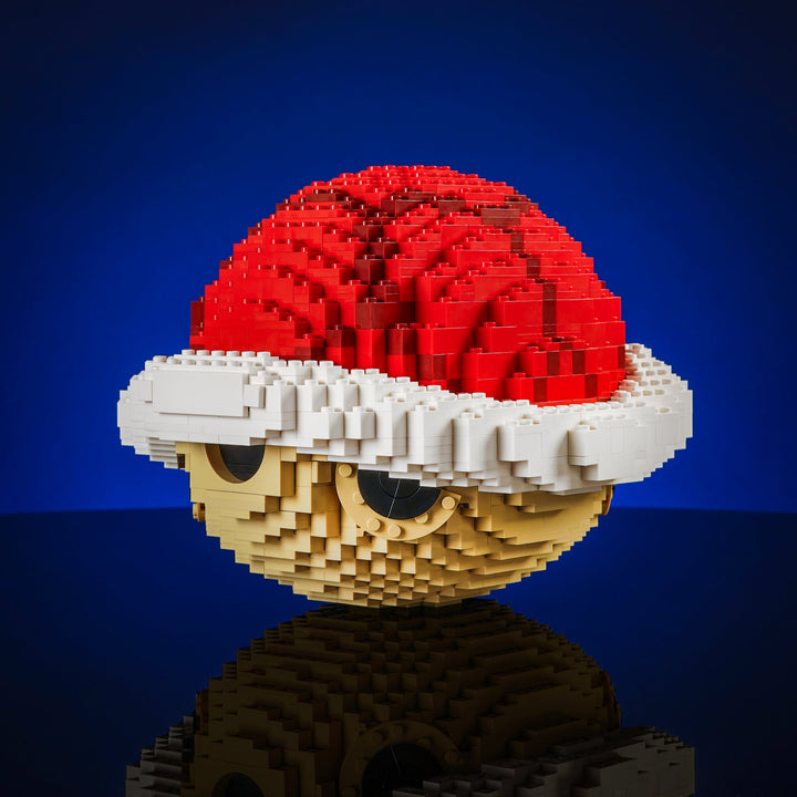 Coquille rouge en briques LEGO® par Bricker Builds