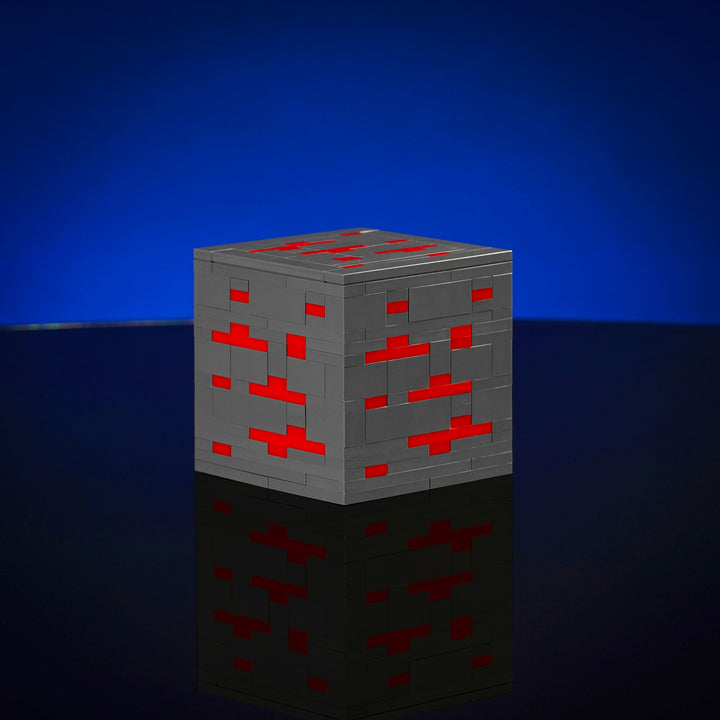 Red Stone Block made of LEGO® bricks by Bricker Builds