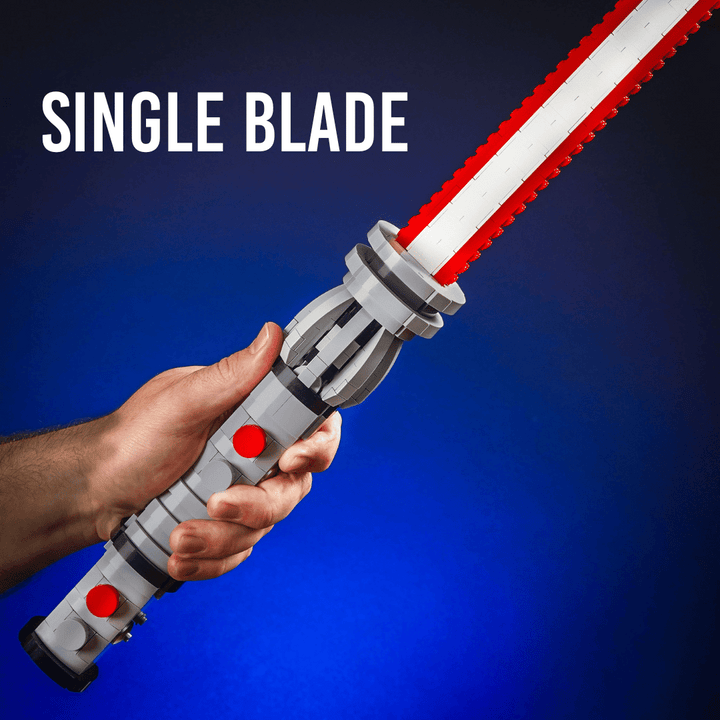 Single Bladed Lord Maul's Sabers made by Bricker Builds built with LEGO Bricks 