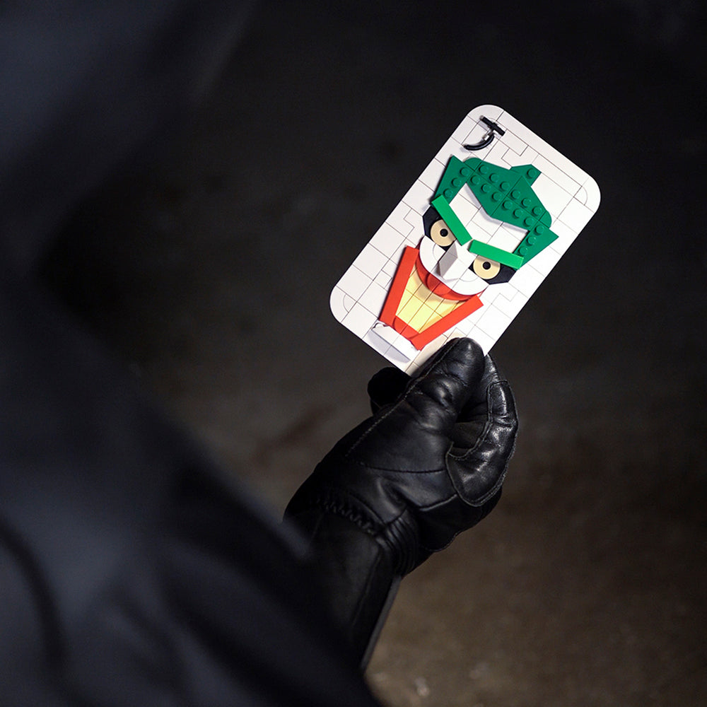 Joker Playing Card Replica Made of LEGO® Bricks By Bricker Builds