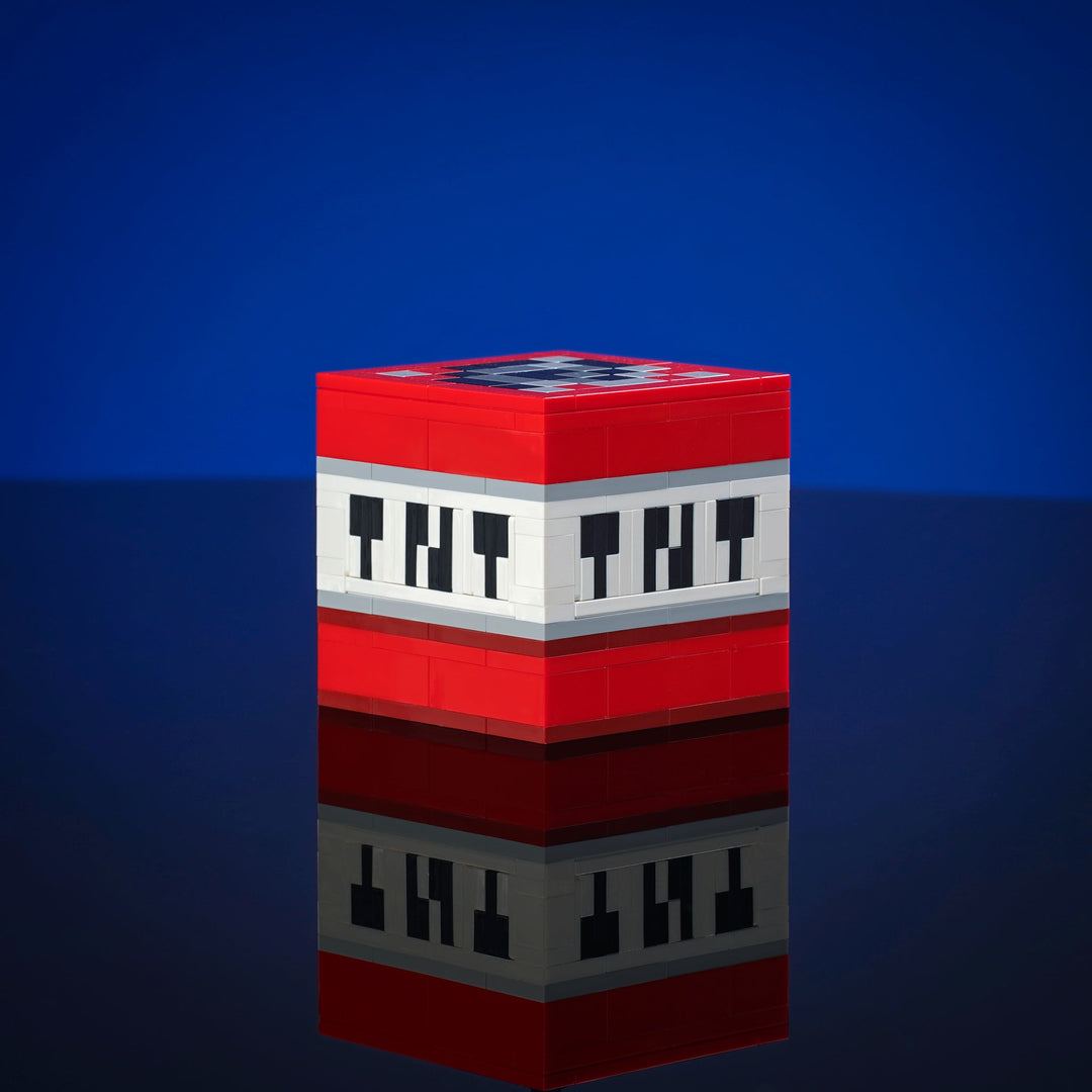 TNT Block made of LEGO® bricks by Bricker Builds