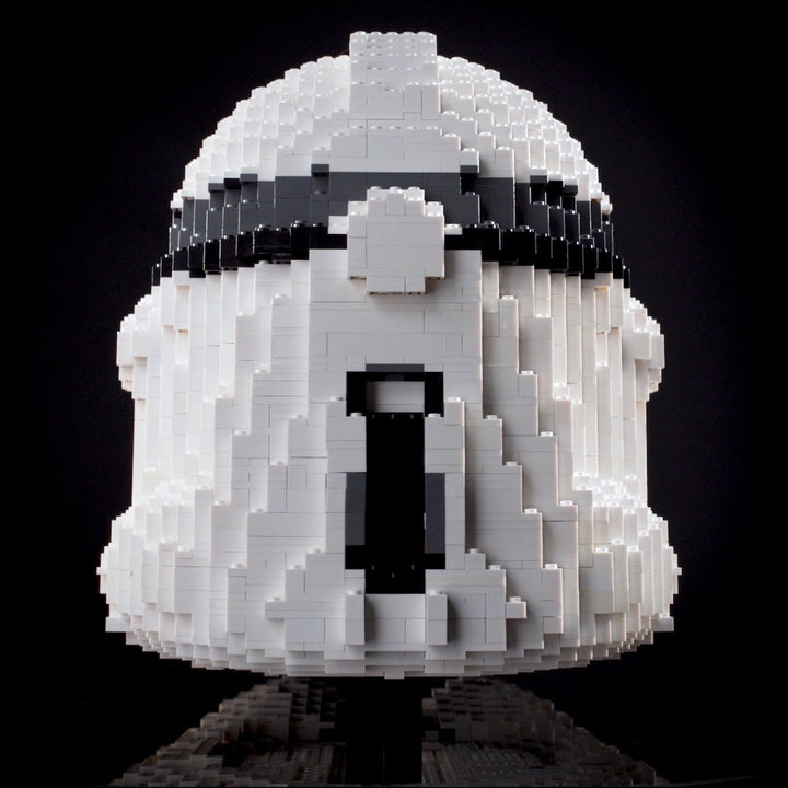 332nd Trooper Life-Sized Helmet (instructions) in LEGO® bricks - Bricker Builds™