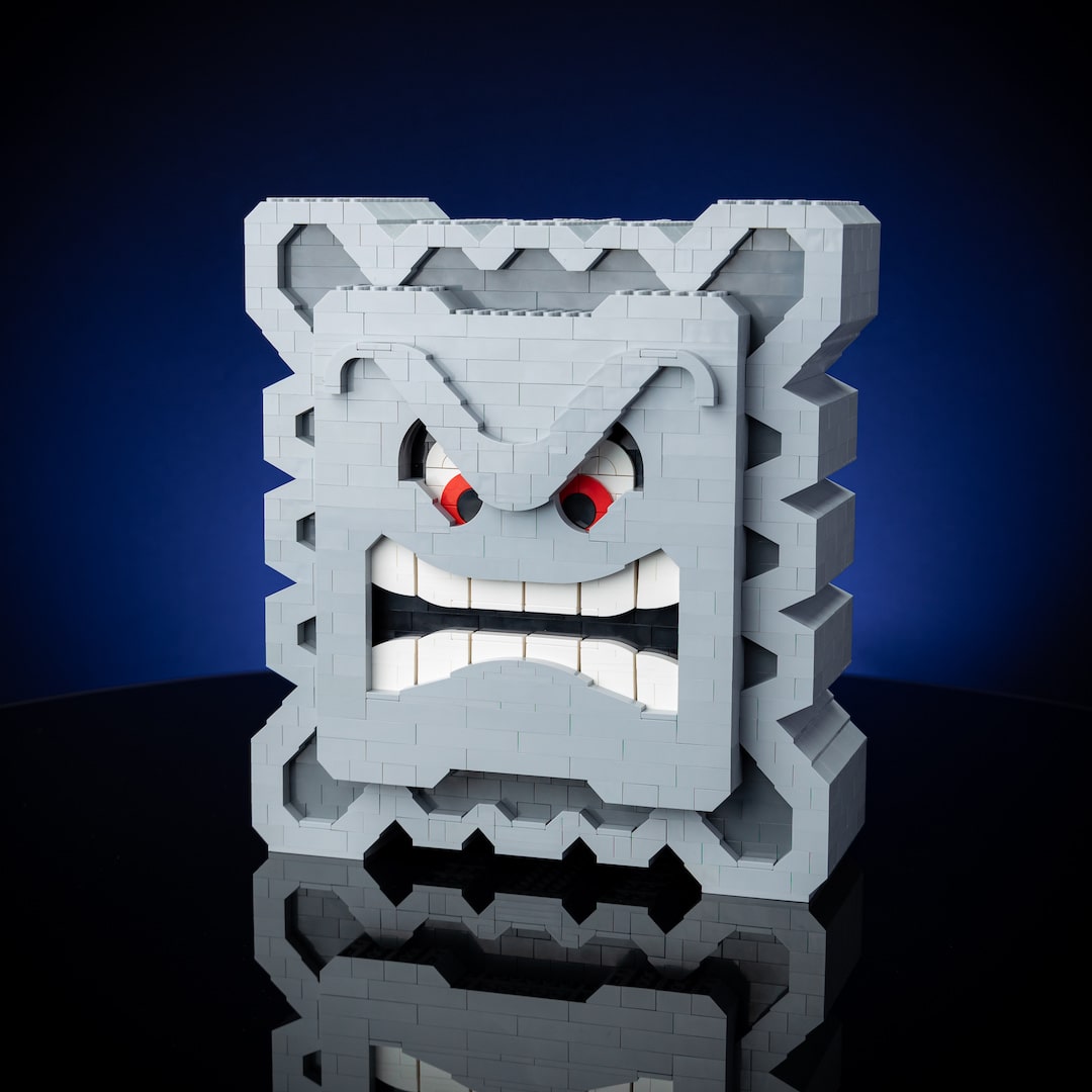[Exclusive] Angry Block Life-Sized Replica built with LEGO® bricks - by Bricker Builds